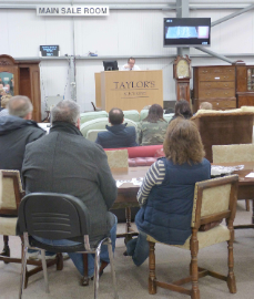 How to buy at an antiques auction house such as Taylors Auctions in Montrose