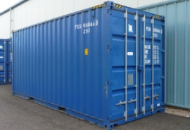 Self storage shipping container units at Taylors Auction Rooms at Angus Self Storage