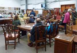 How to sell antiques at an auction house such as Taylors Auction Rooms, Montrose
